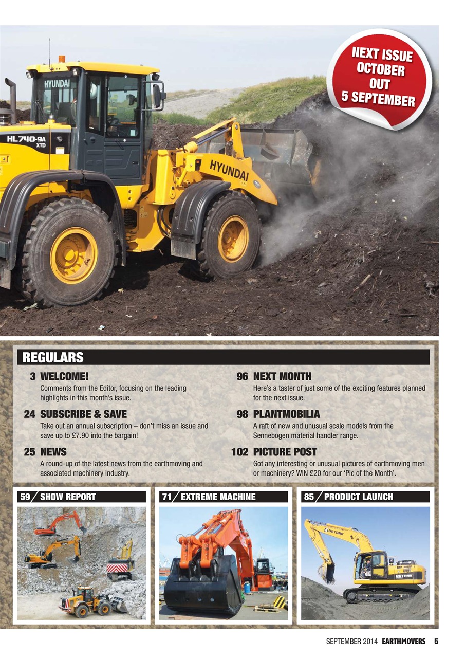 Earthmovers Preview Pages