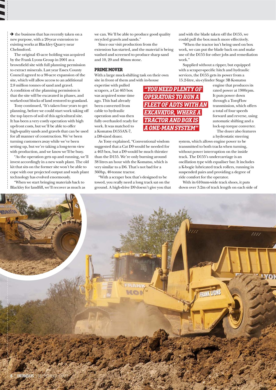 Earthmovers Preview Pages