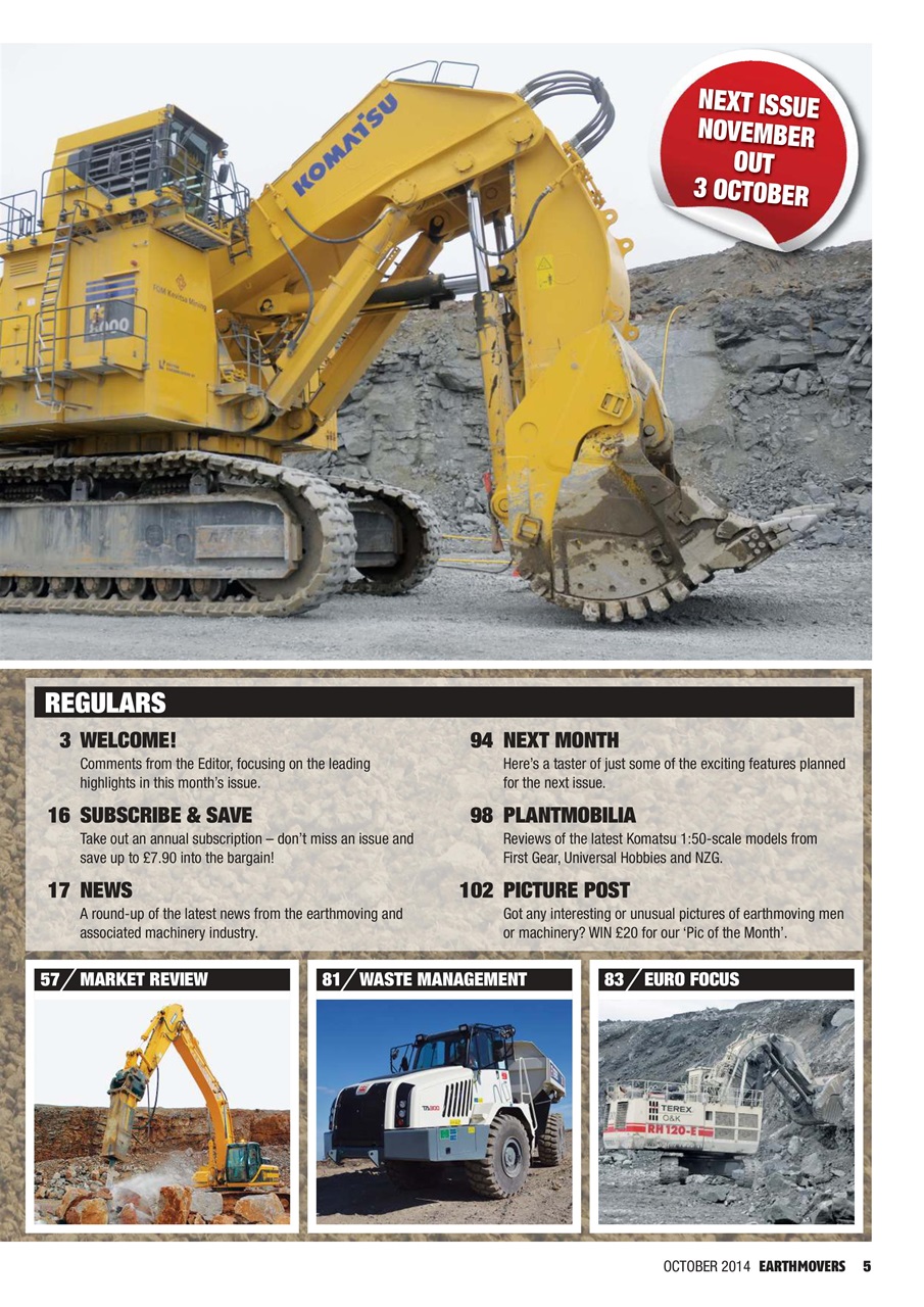 Earthmovers Preview Pages