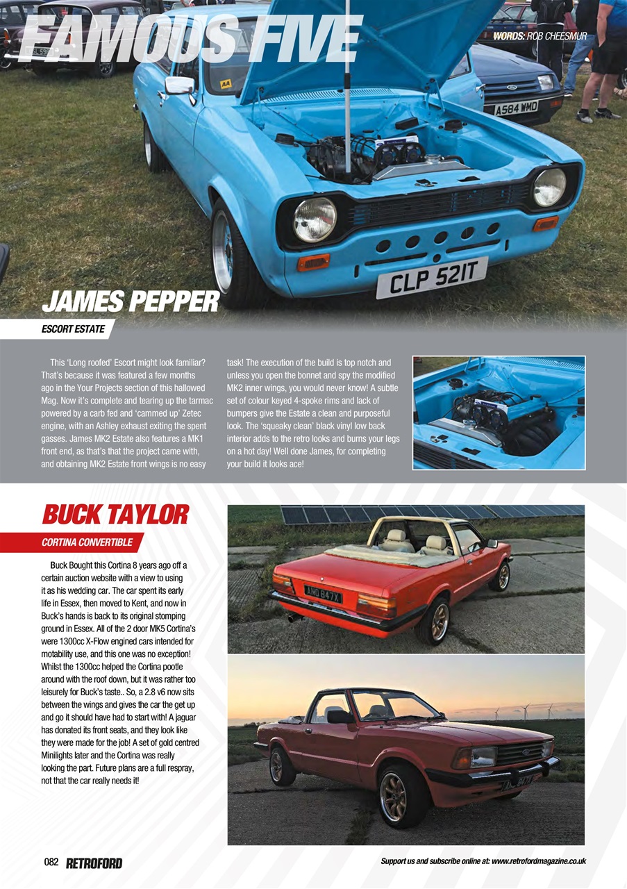 Retro Ford Preview Pages