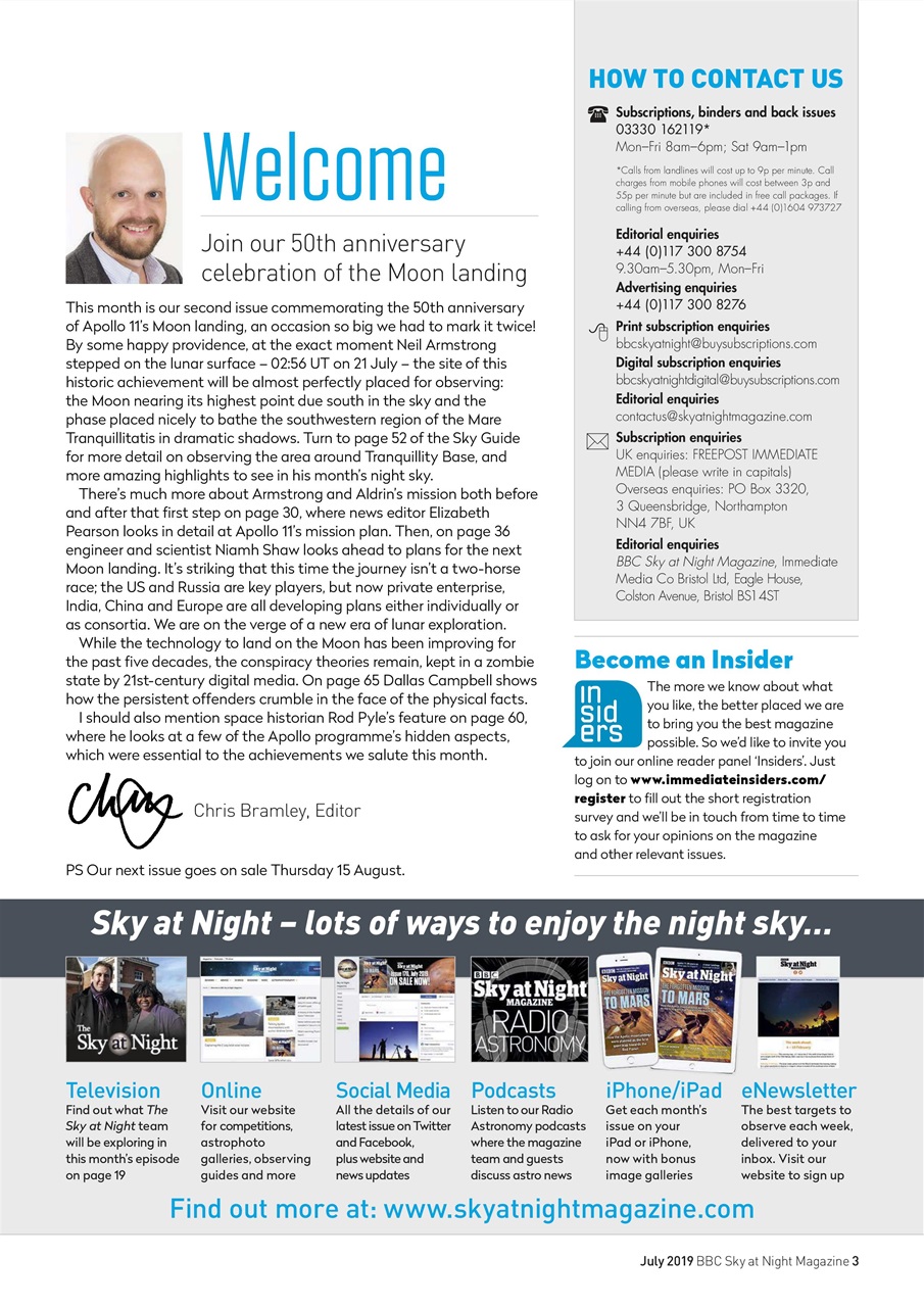 BBC Sky at Night Magazine Preview Pages