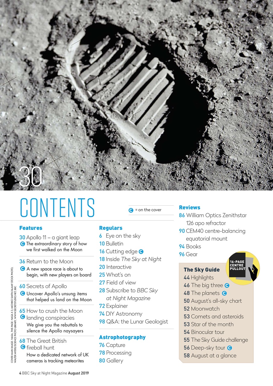 BBC Sky at Night Magazine Preview Pages