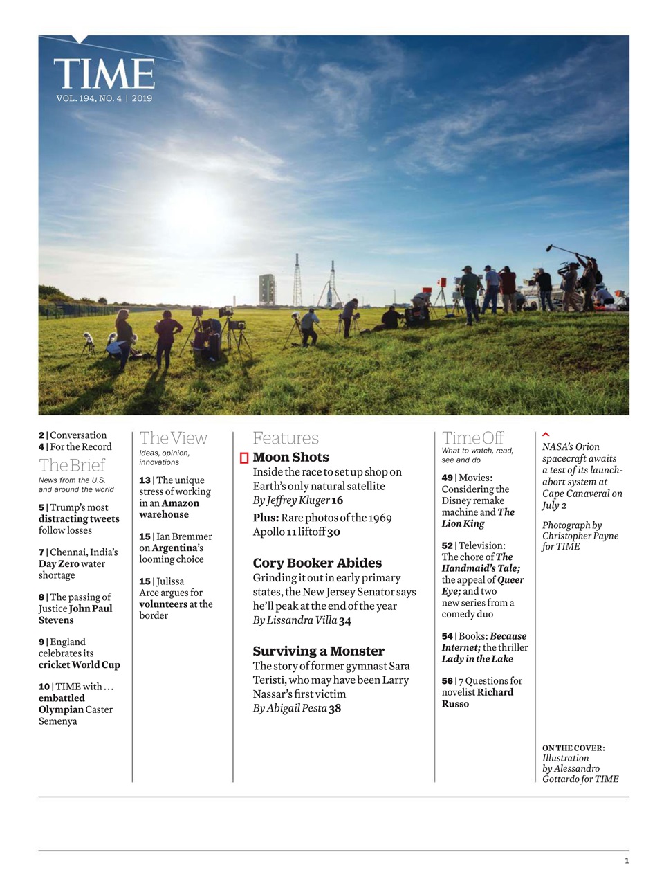 TIME Magazine Europe Preview Pages