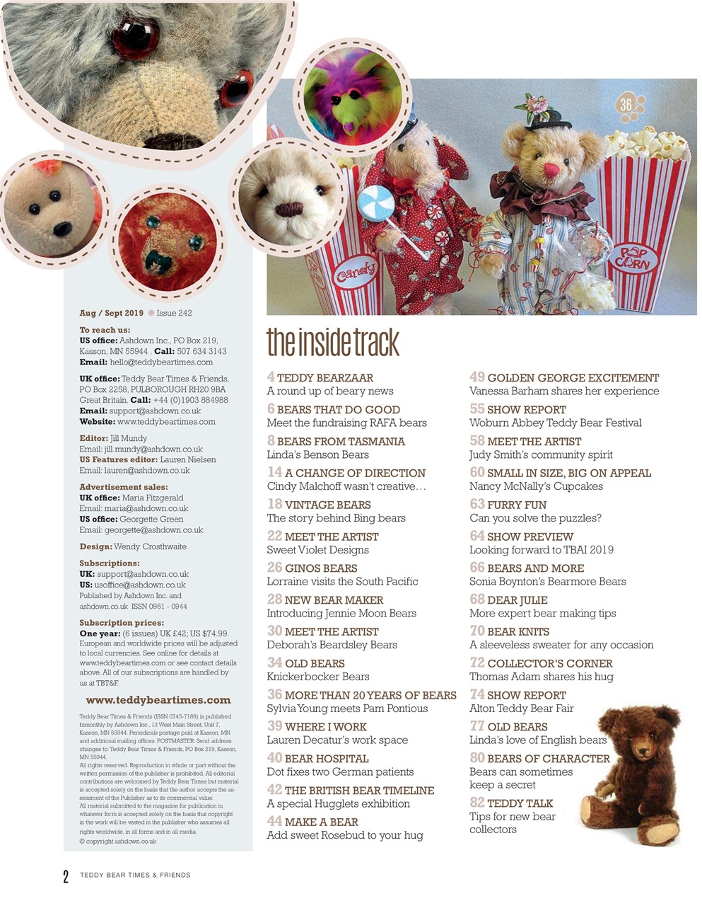 Teddy Bear Times Preview Pages