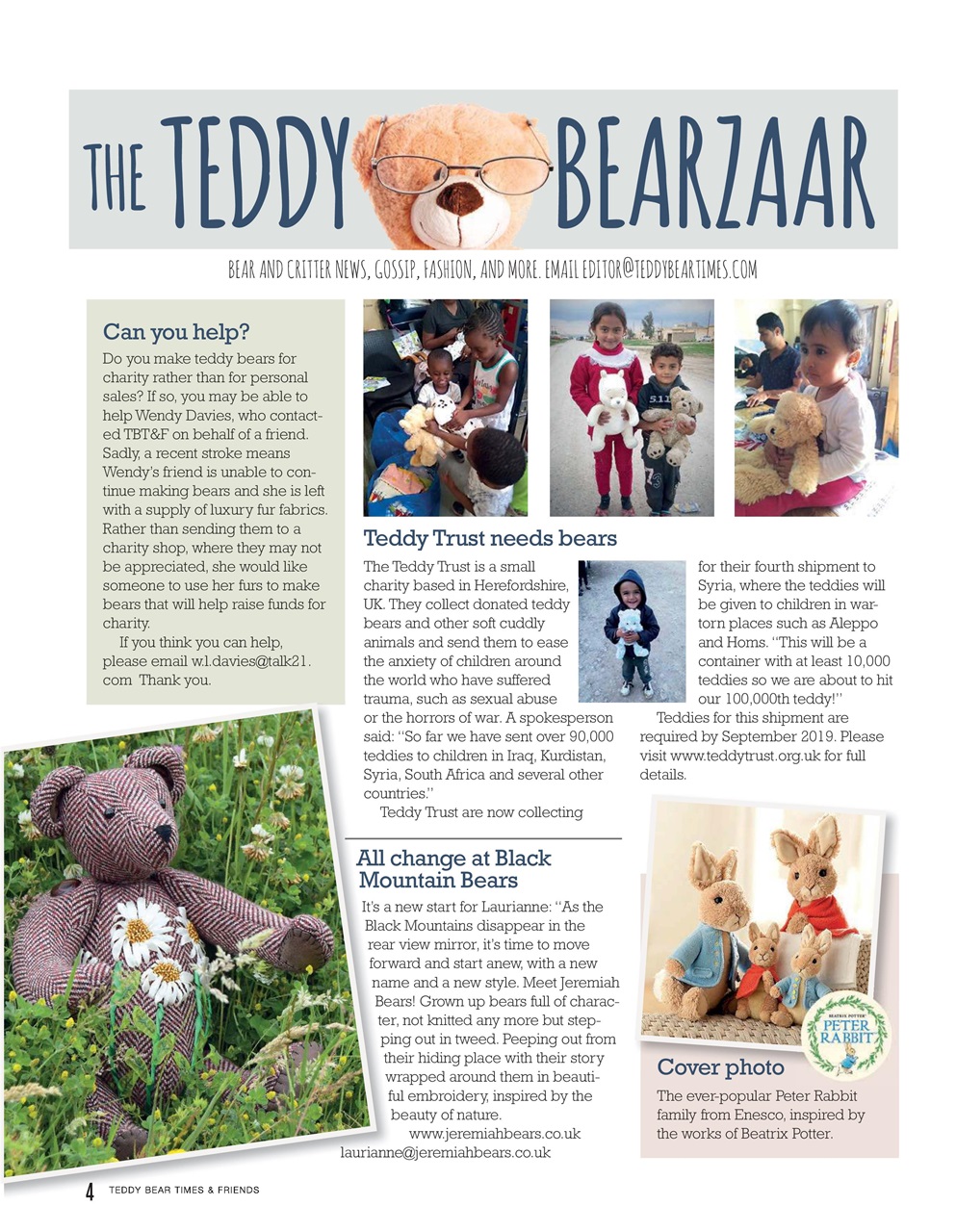 Teddy Bear Times Preview Pages