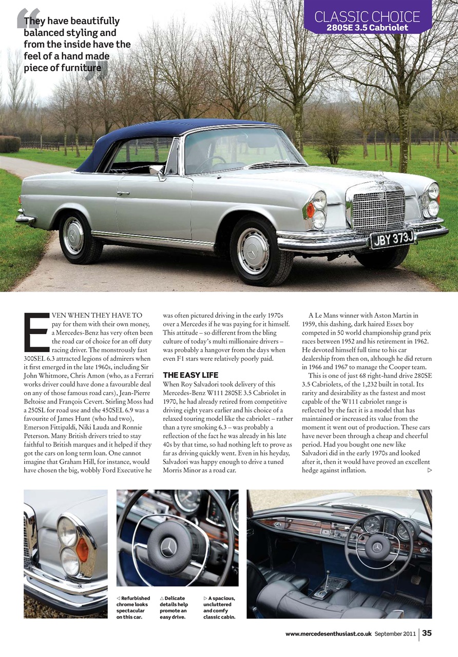 Mercedes Enthusiast Preview Pages