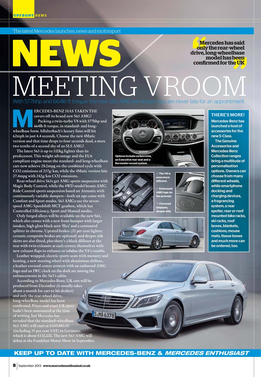 Mercedes Enthusiast Preview Pages