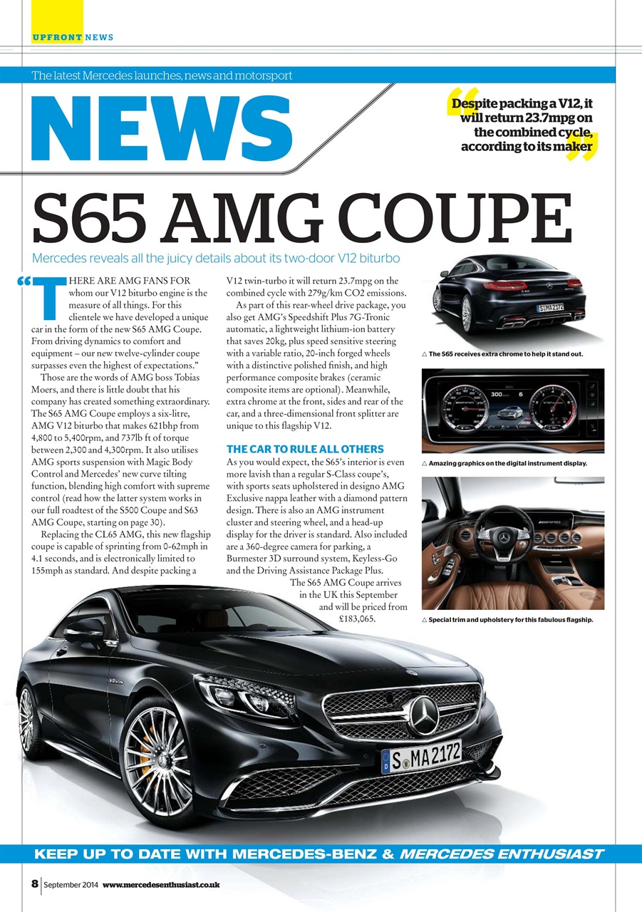 Mercedes Enthusiast Preview Pages