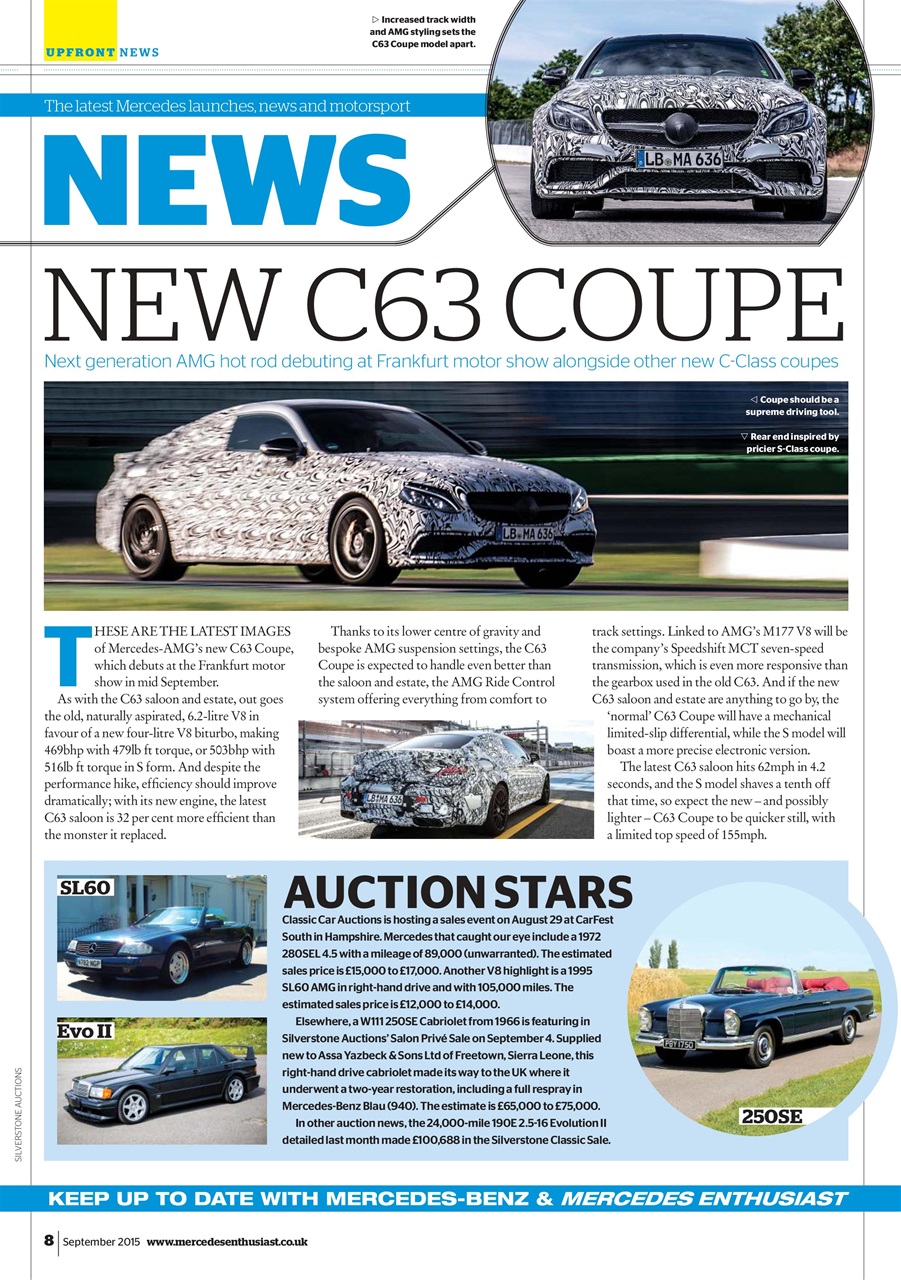 Mercedes Enthusiast Preview Pages