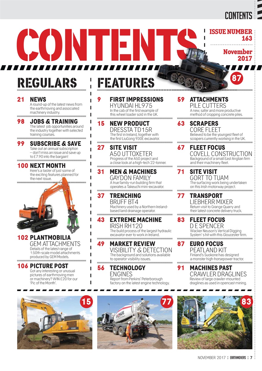 Earthmovers Preview Pages