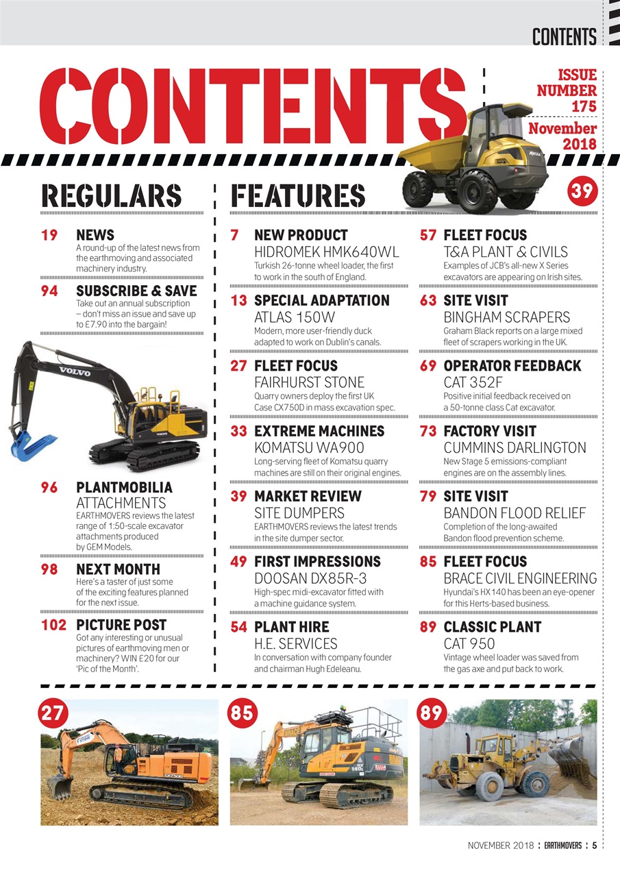 Earthmovers Preview Pages