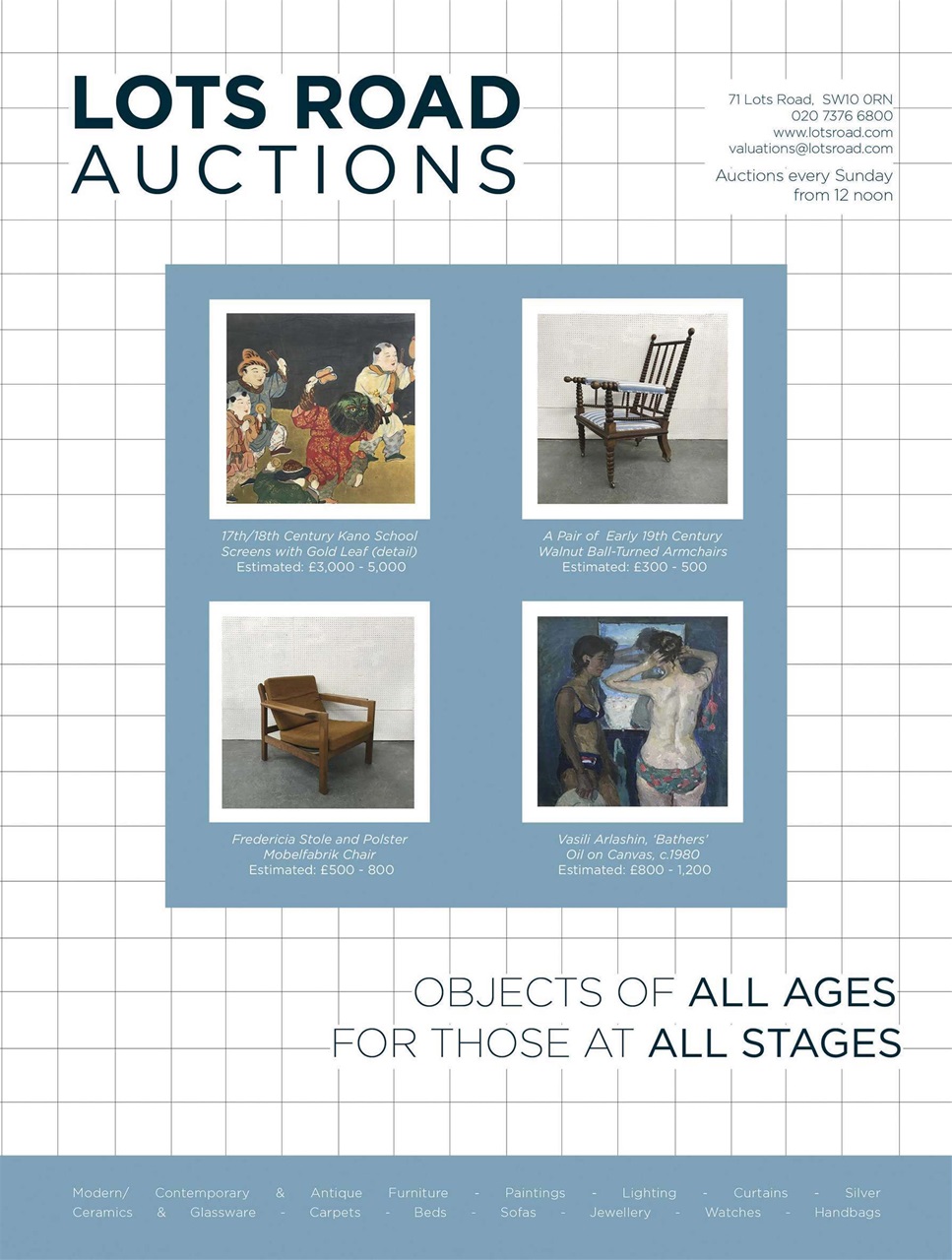 Homes & Antiques Magazine Preview Pages