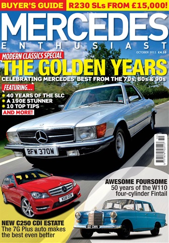 Mercedes Enthusiast issue October 2011