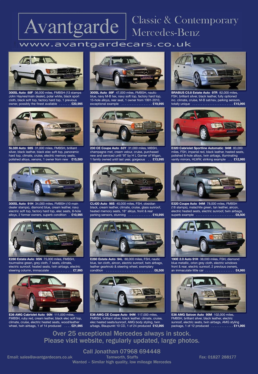 Mercedes Enthusiast Preview Pages