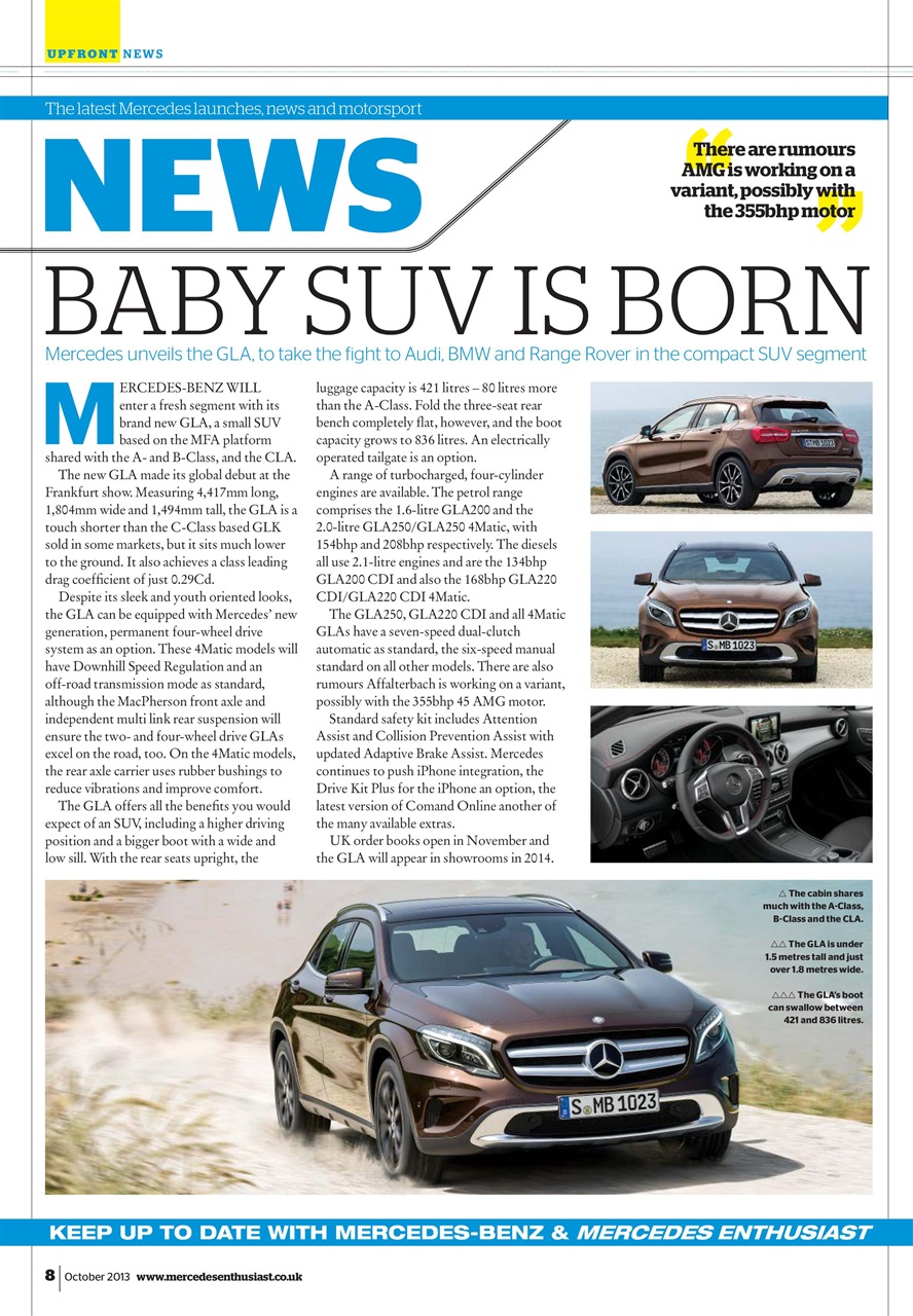 Mercedes Enthusiast Preview Pages