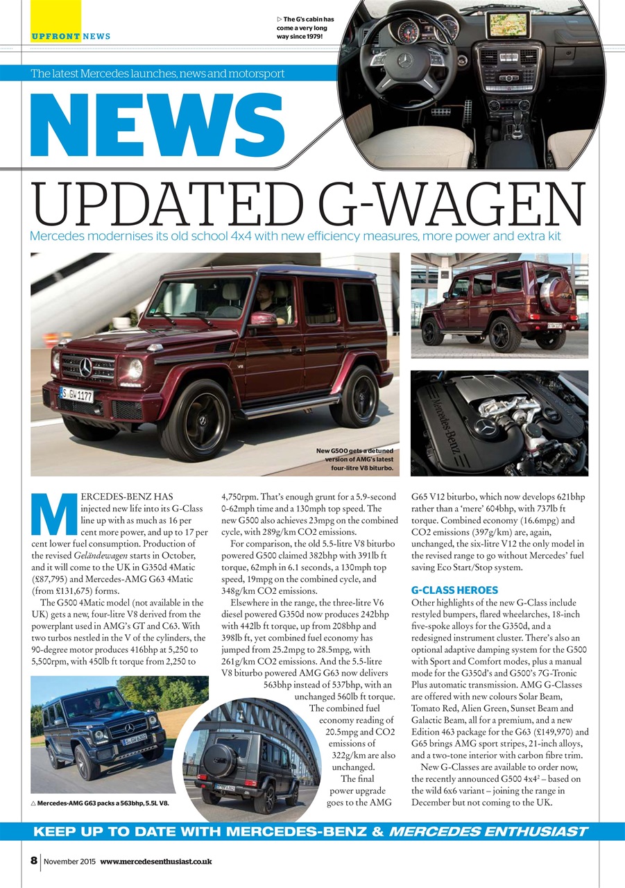 Mercedes Enthusiast Preview Pages