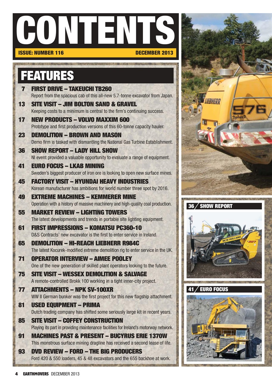 Earthmovers Preview Pages