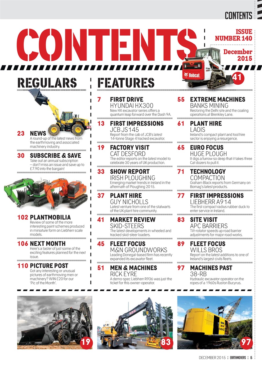 Earthmovers Preview Pages