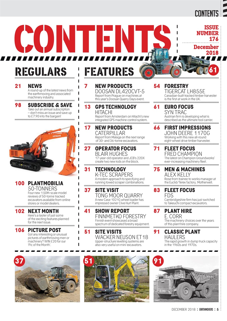 Earthmovers Preview Pages