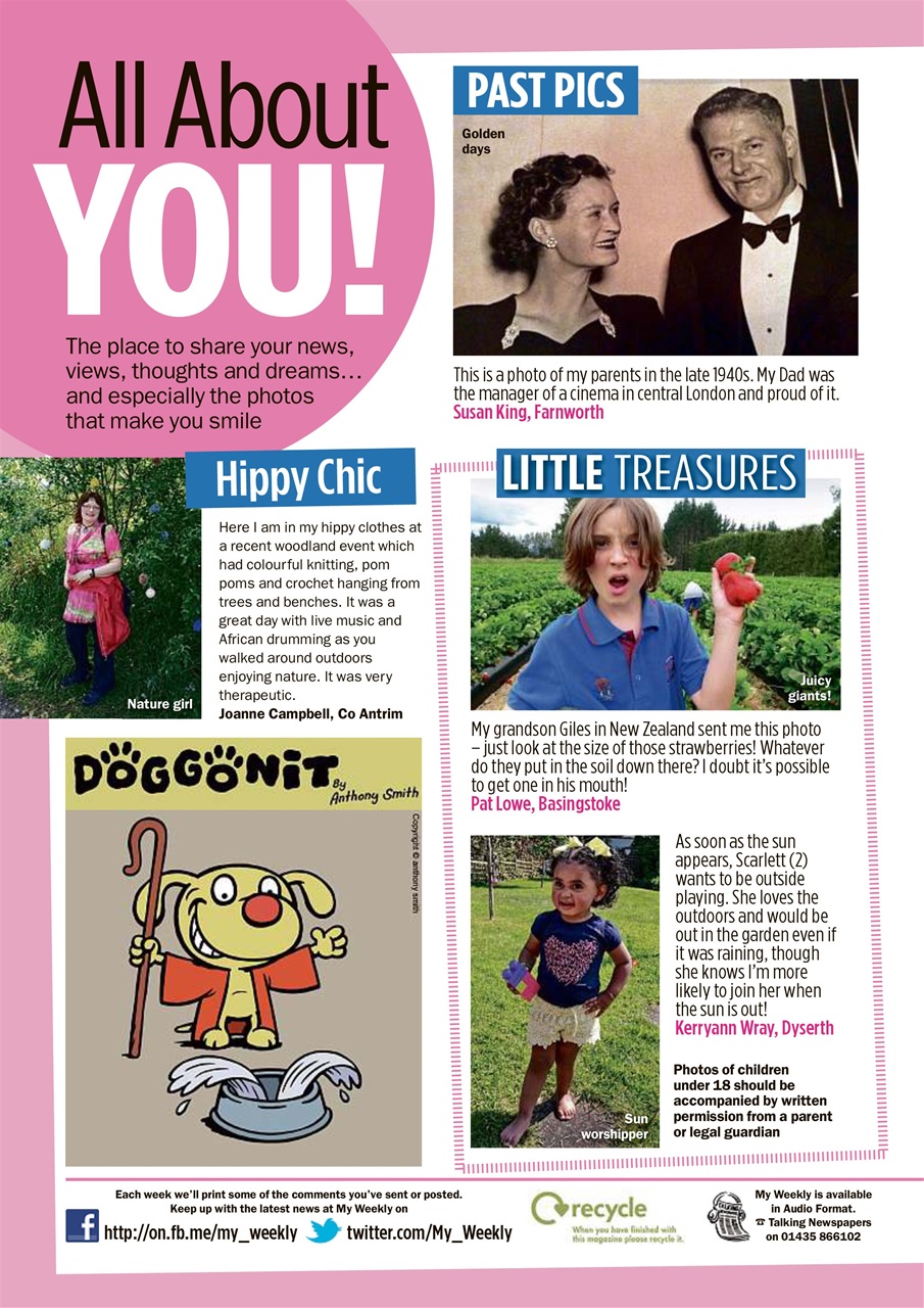 My Weekly Preview Pages