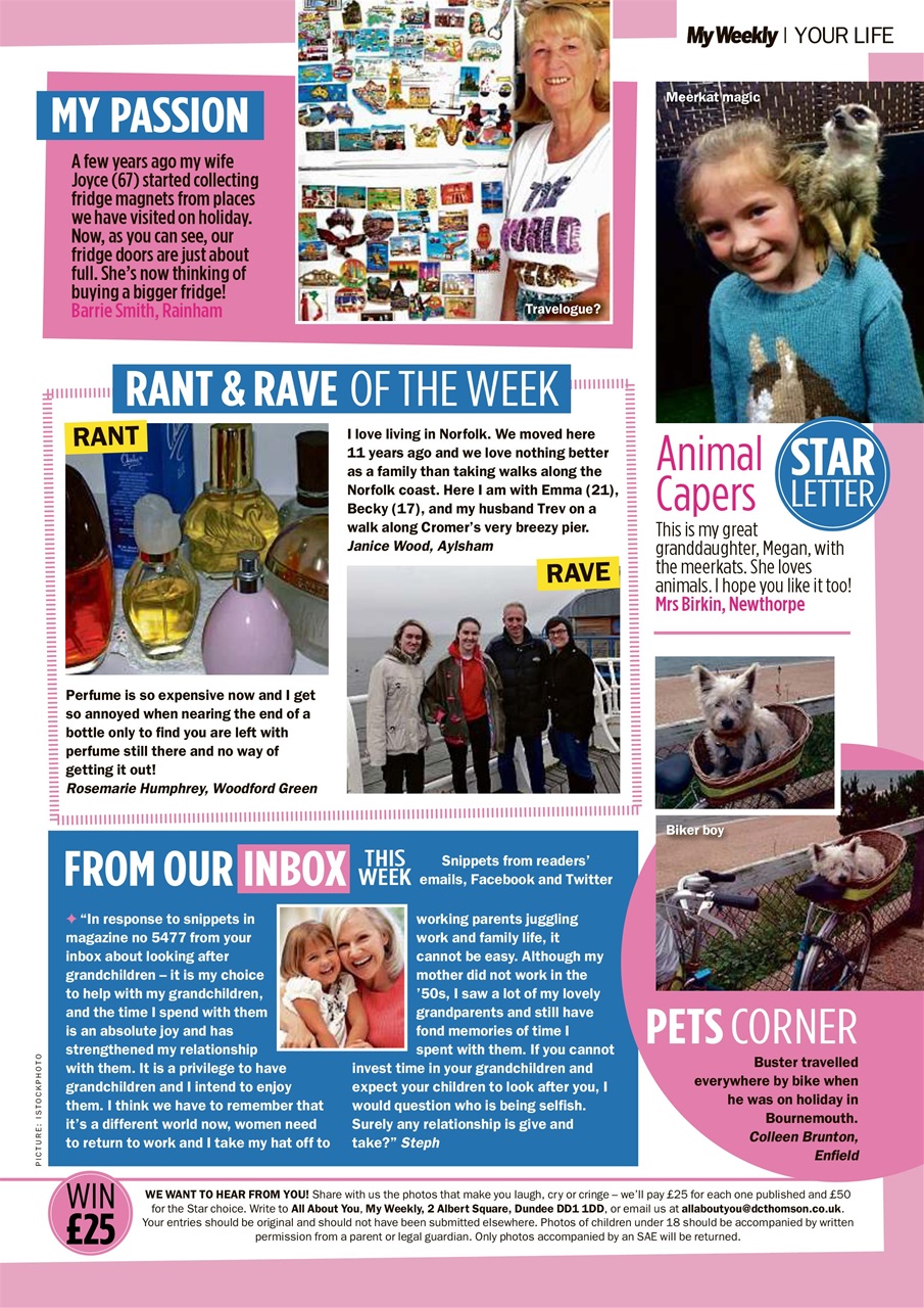 My Weekly Preview Pages