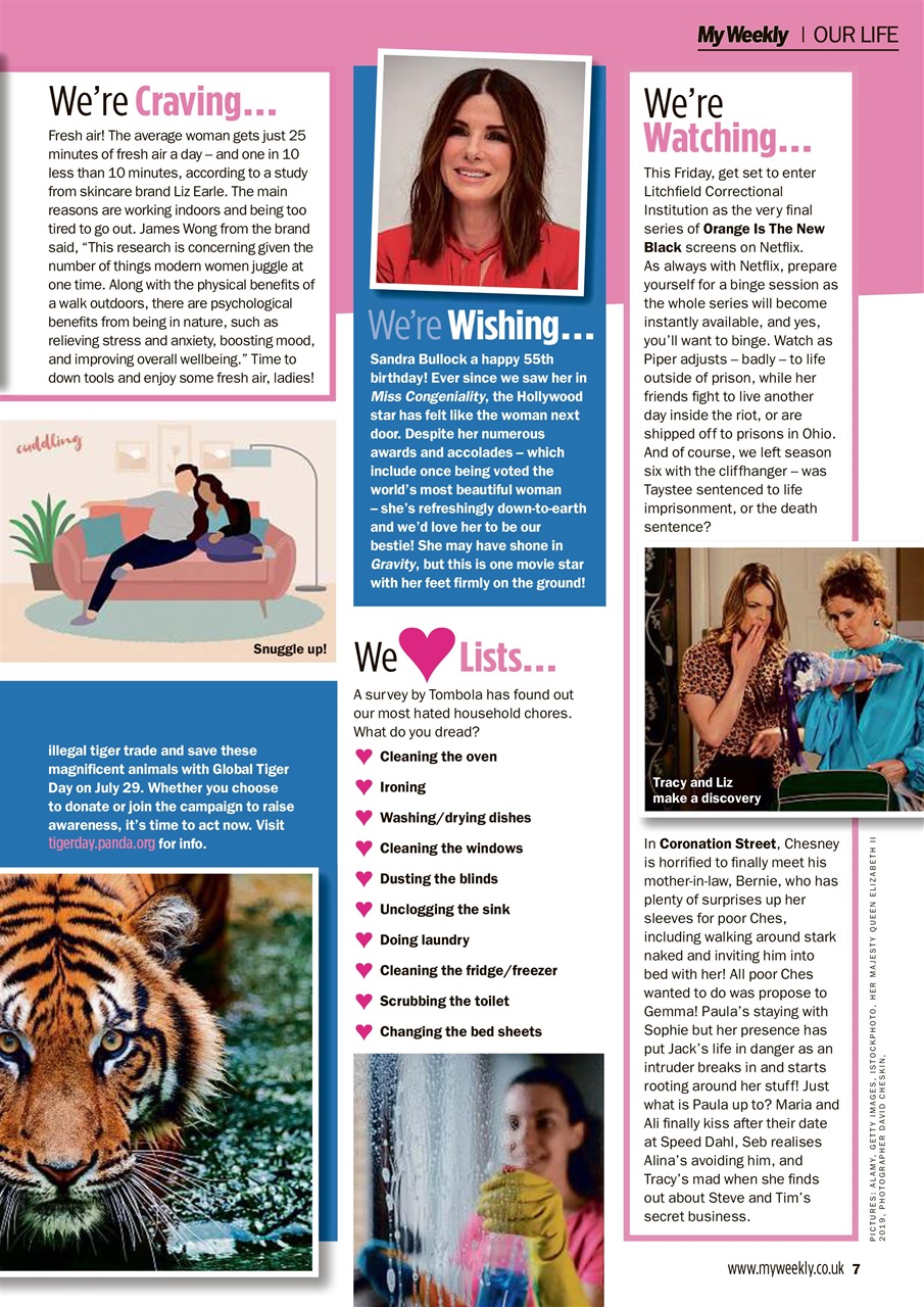 My Weekly Preview Pages