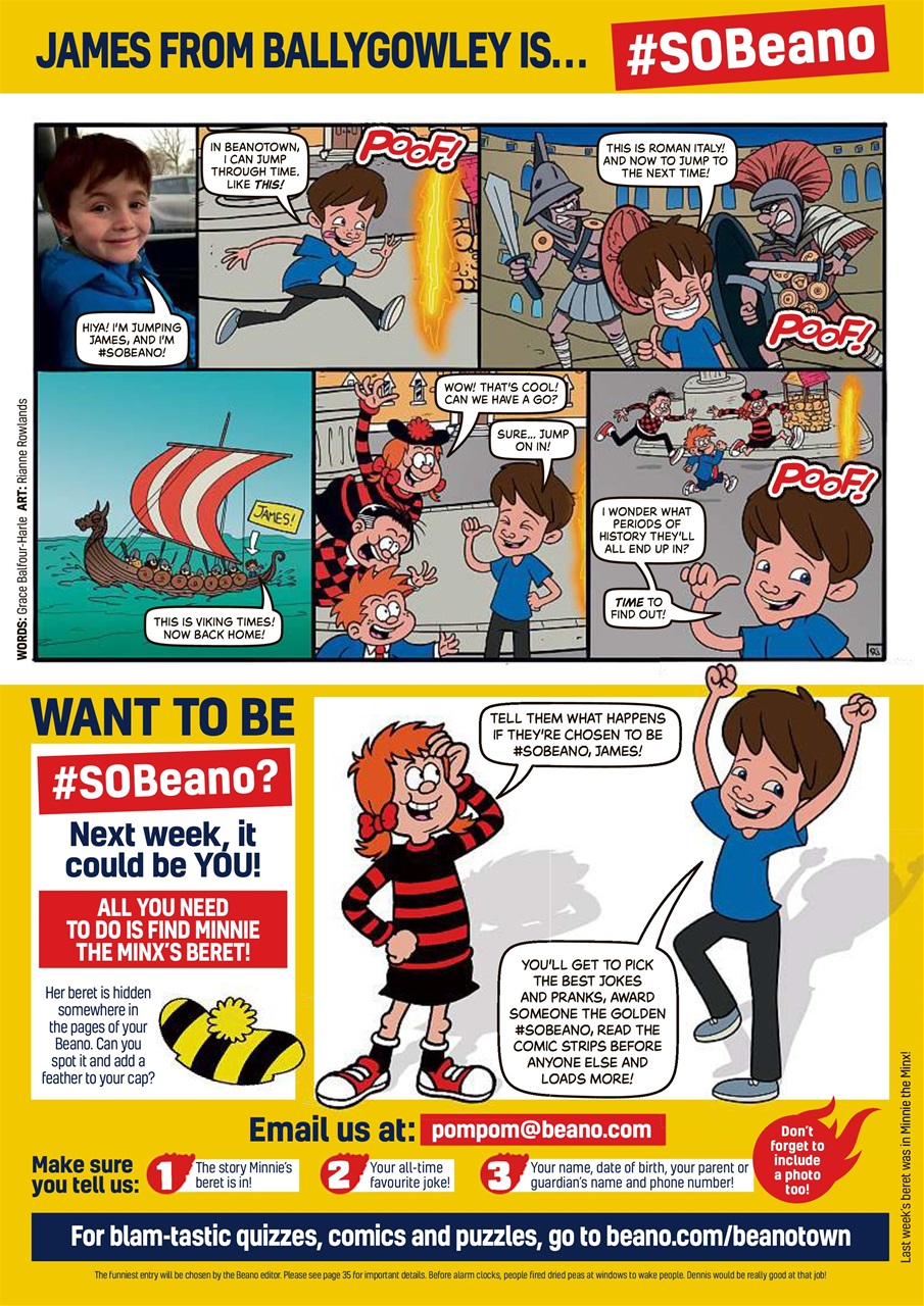 Beano Preview Pages