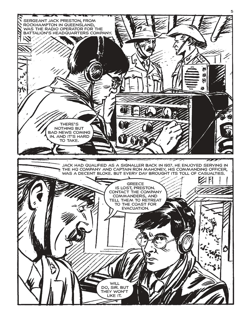 Commando Preview Pages