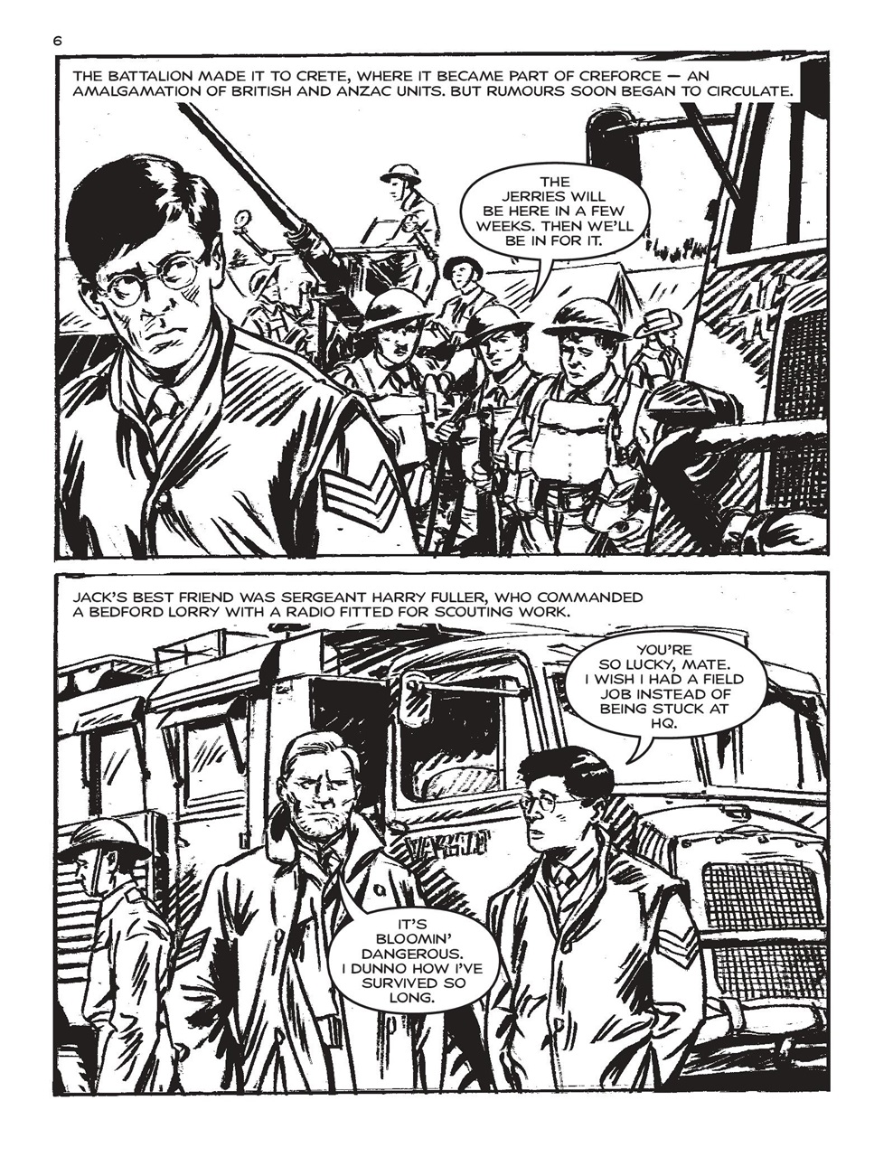 Commando Preview Pages