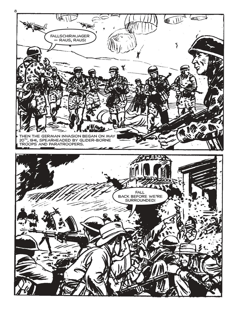 Commando Preview Pages