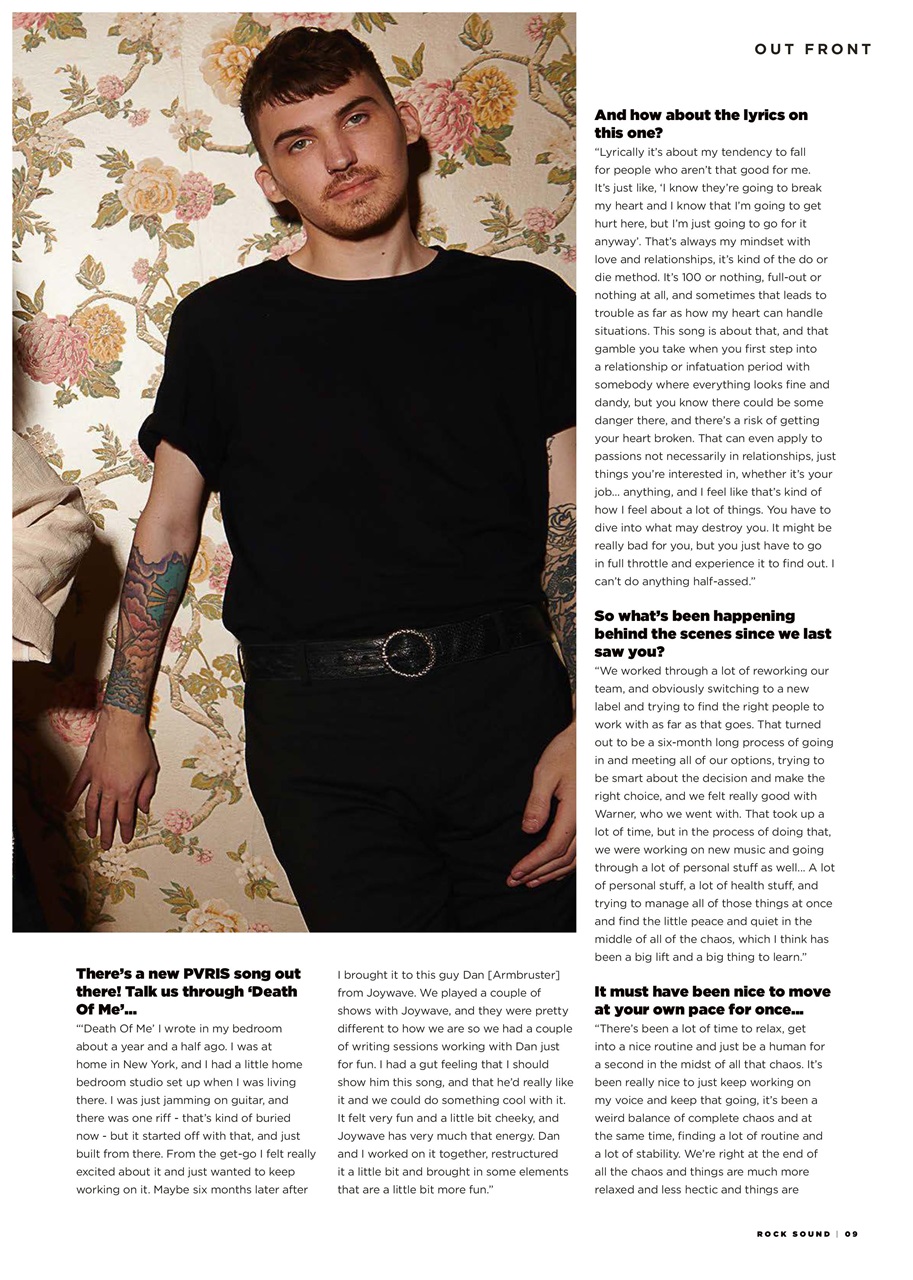 Rock Sound Magazine Preview Pages