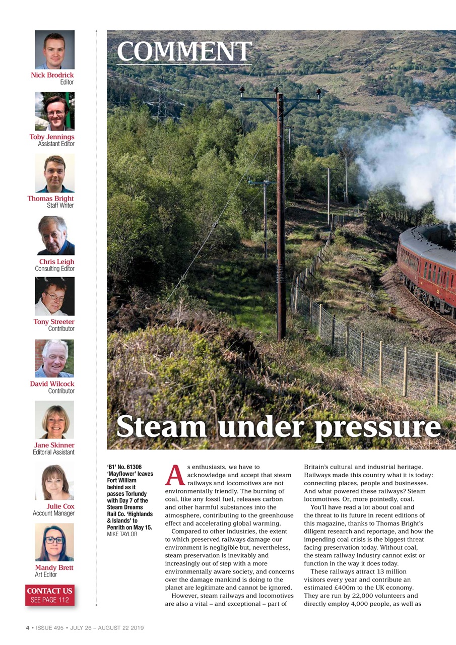 Steam Railway Preview Pages