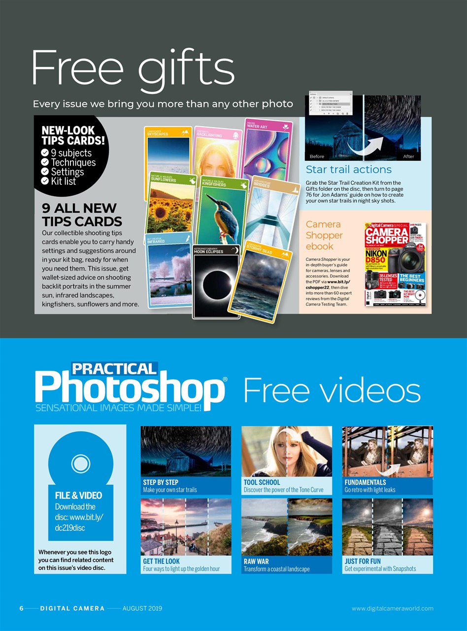 Digital Camera Magazine Preview Pages