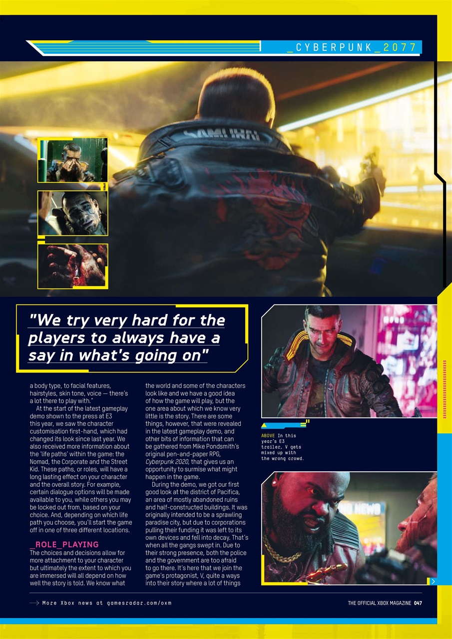 Official Xbox Magazine (UK Edition) Preview Pages