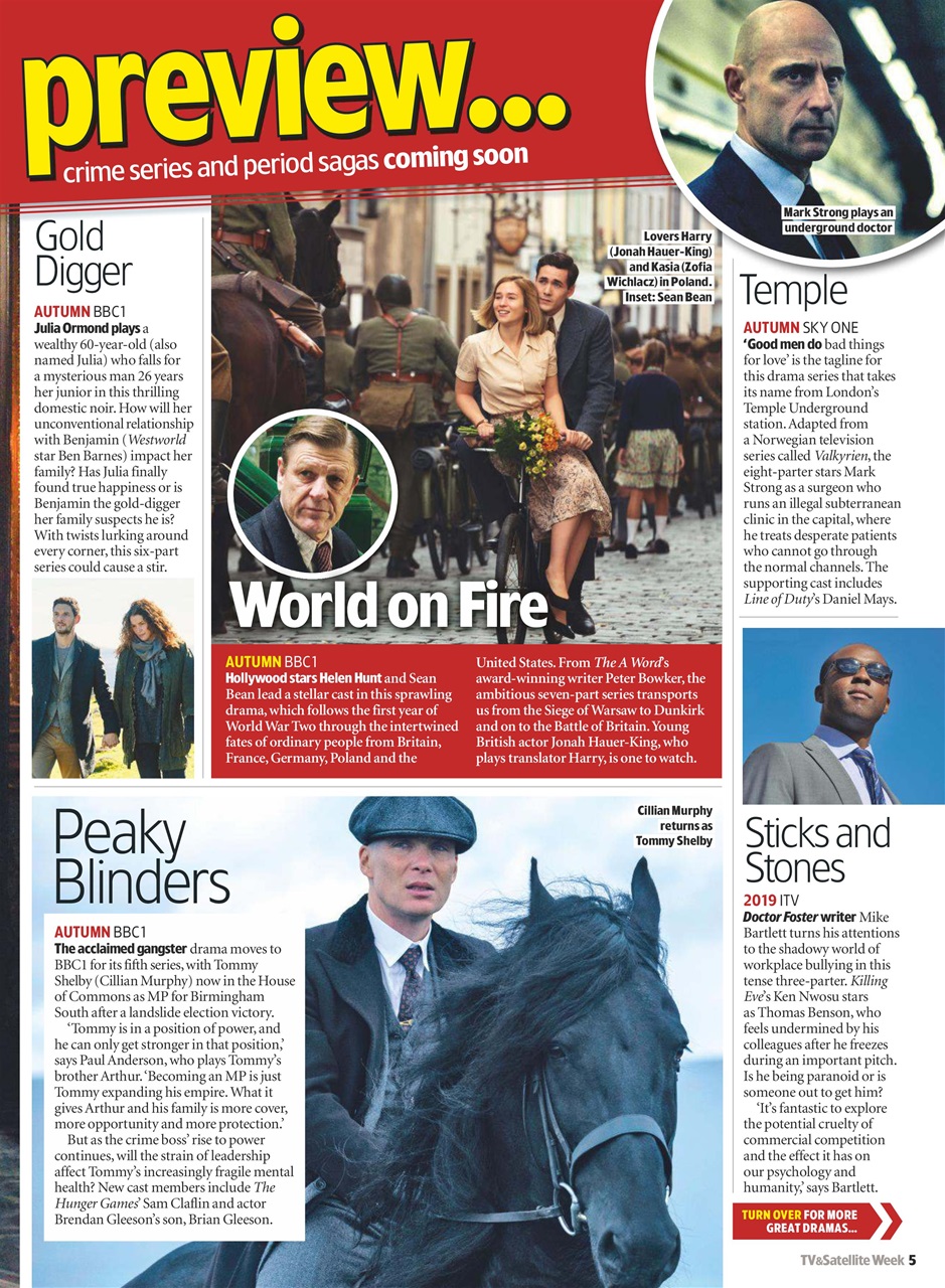TV & Satellite Week Preview Pages