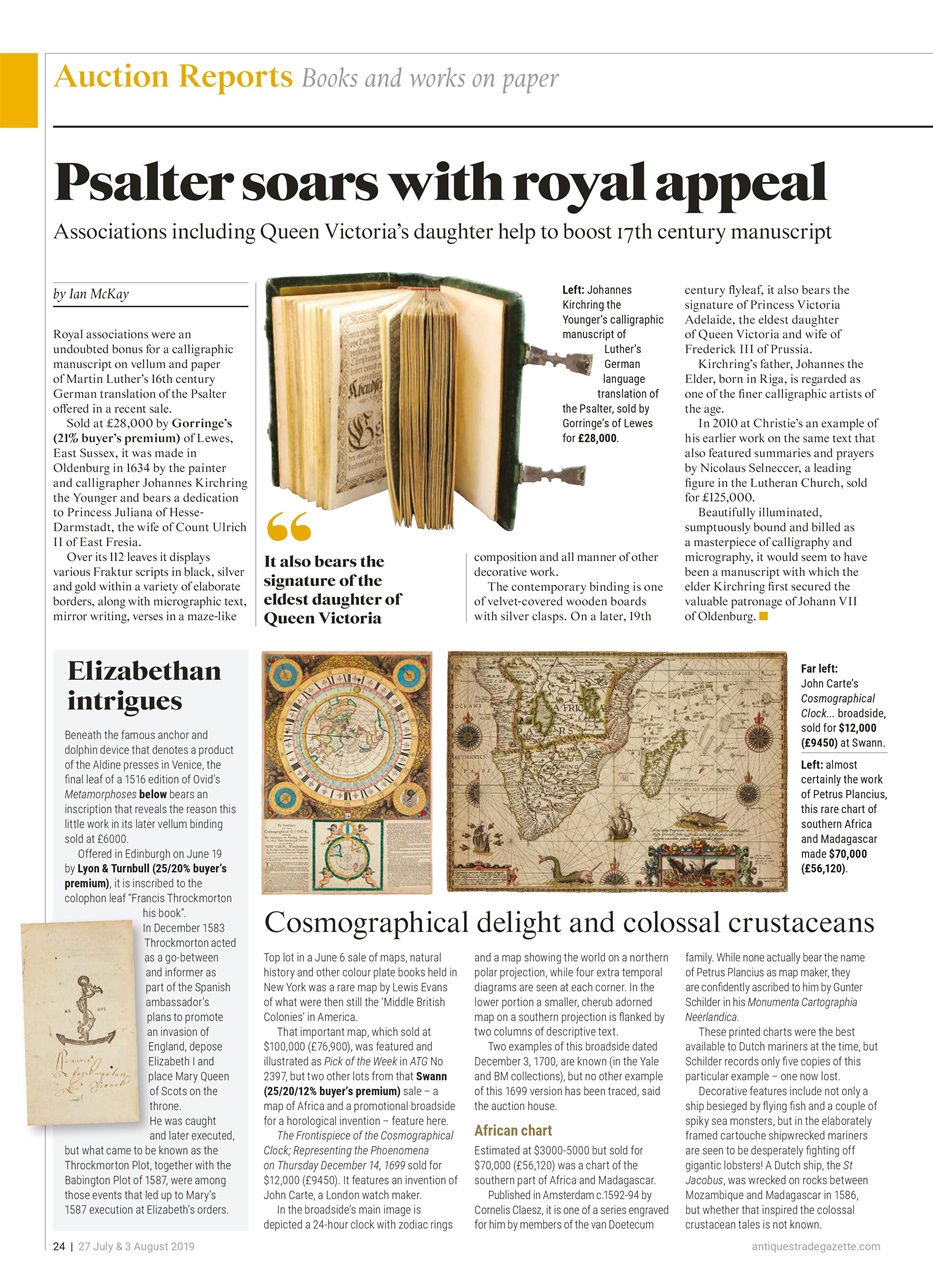 Antiques Trade Gazette Preview Pages