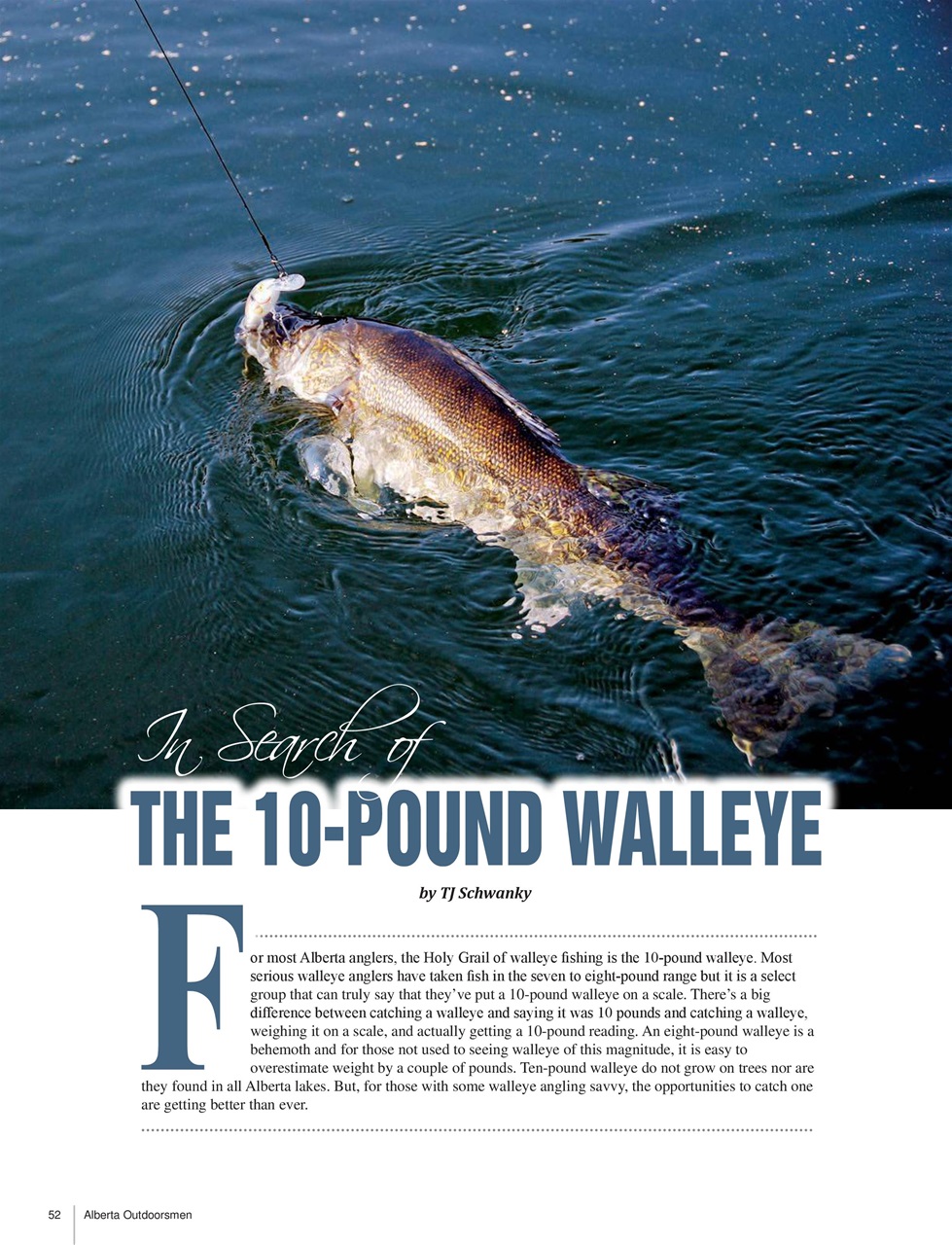 Alberta Outdoors Preview Pages