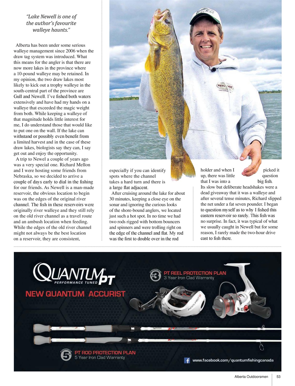 Alberta Outdoors Preview Pages