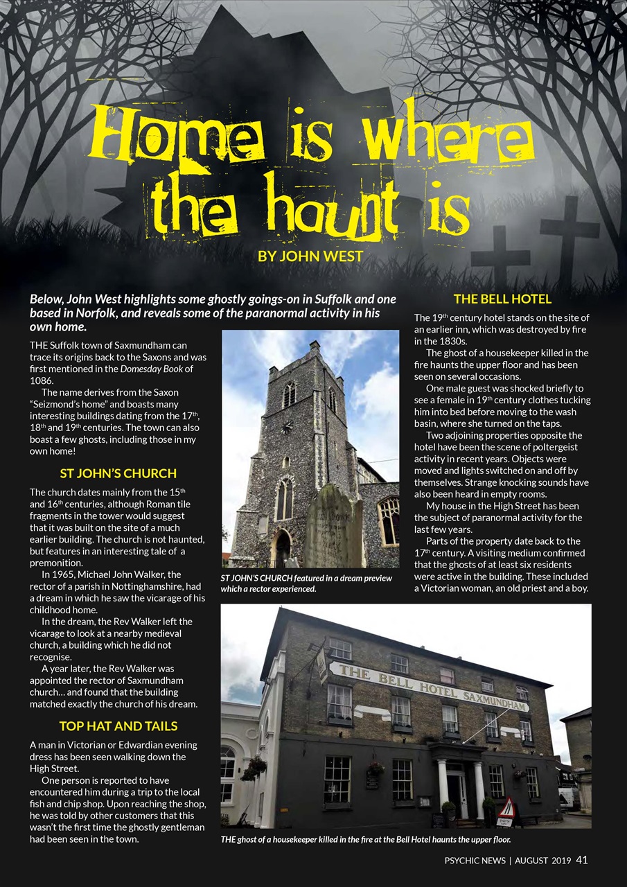 Psychic News Preview Pages