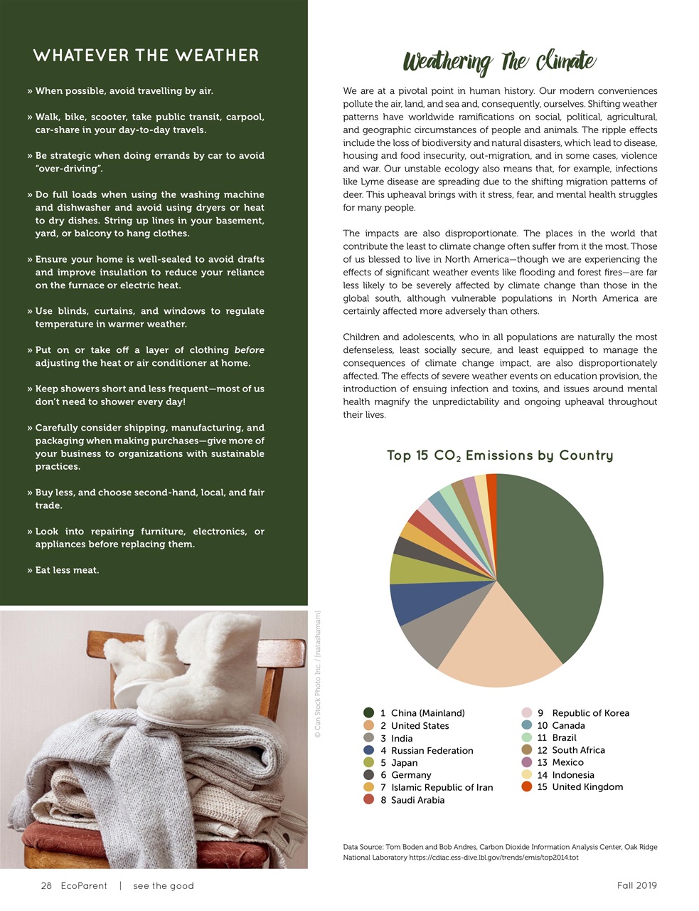 Ecoparent Magazine Preview Pages