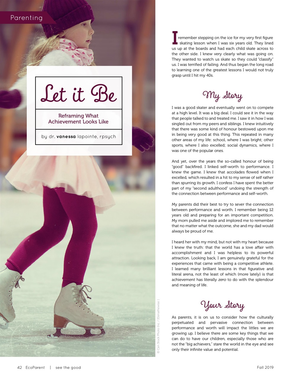 Ecoparent Magazine Preview Pages