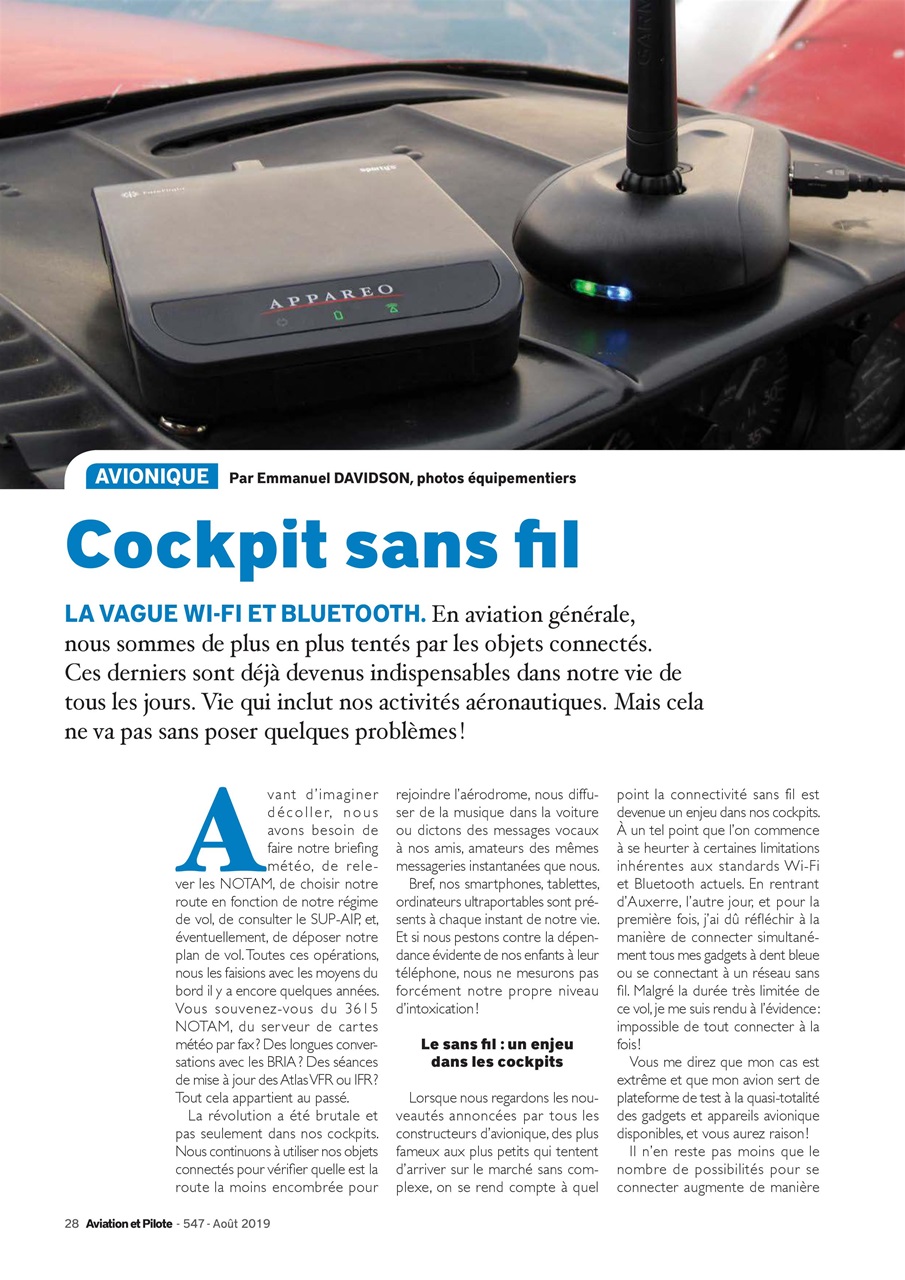 Aviation et Pilote Preview Pages