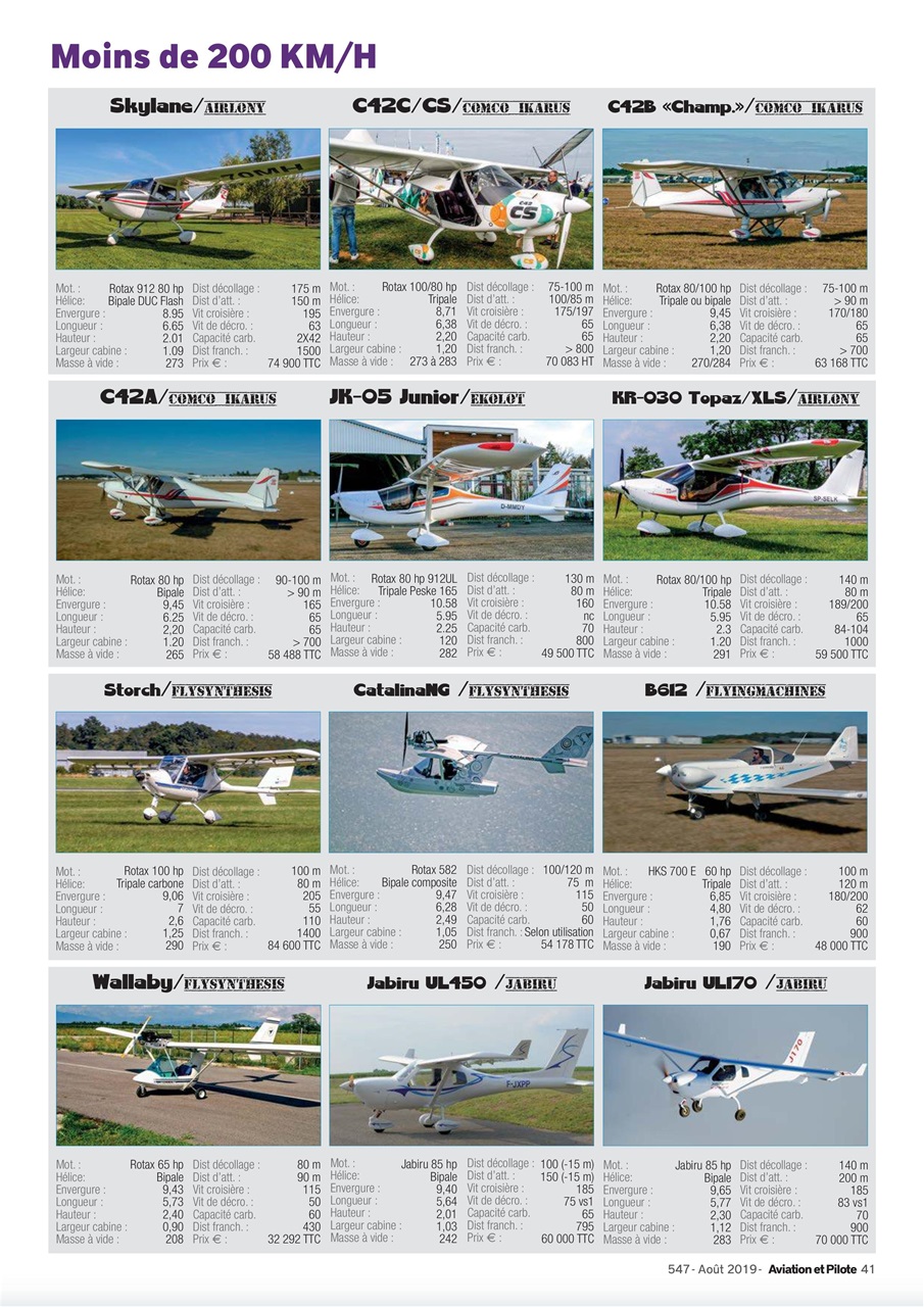 Aviation et Pilote Preview Pages