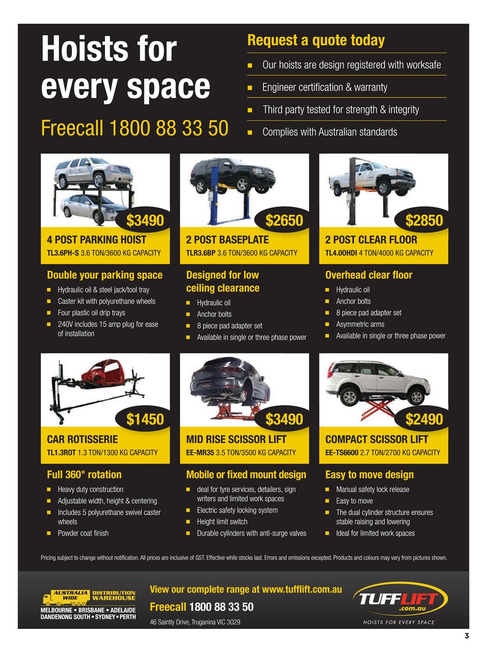 JUST PARTS Preview Pages