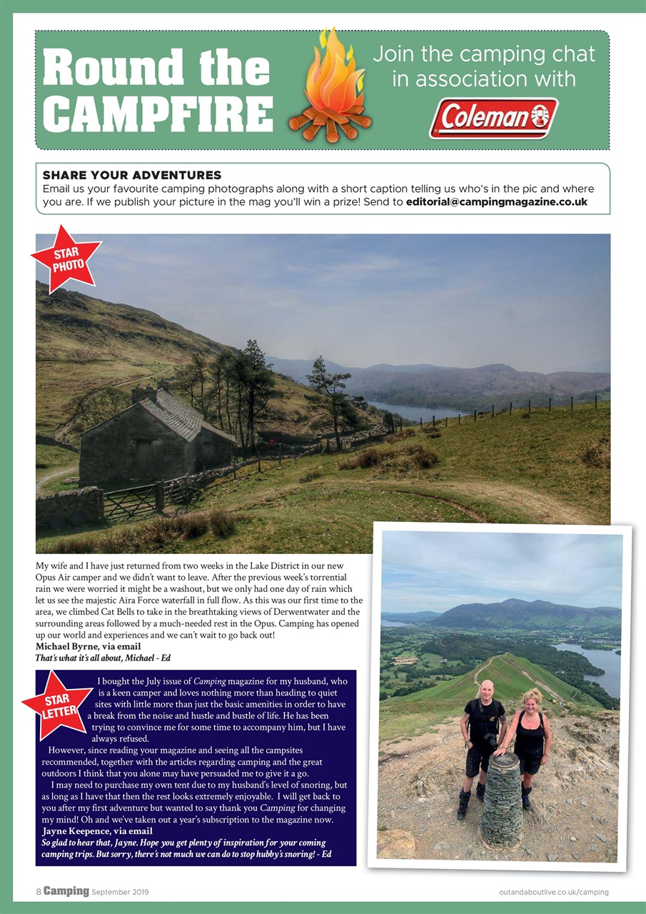 Camping Preview Pages