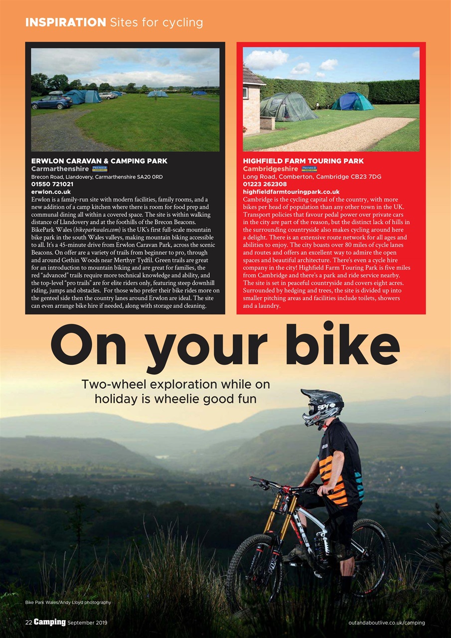 Camping Preview Pages