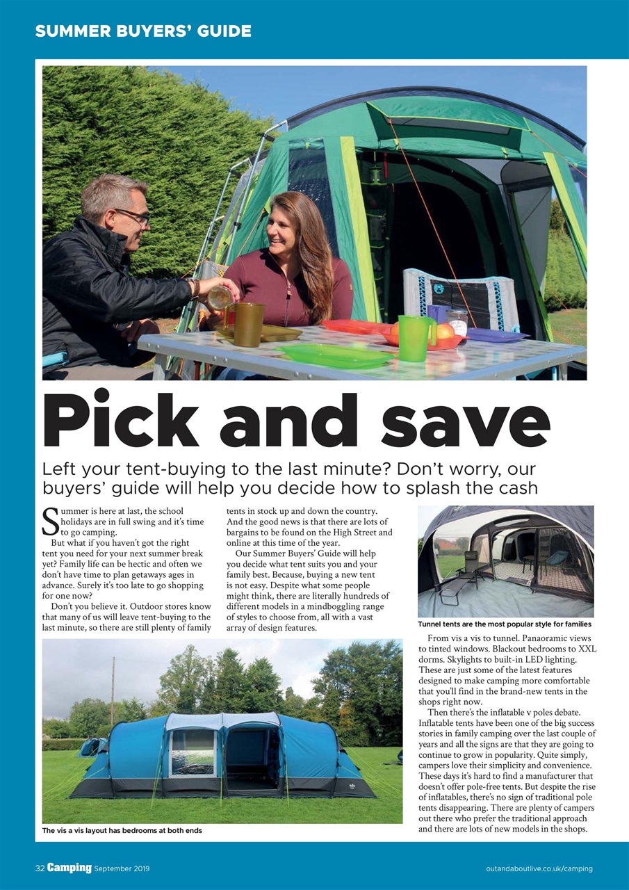 Camping Preview Pages