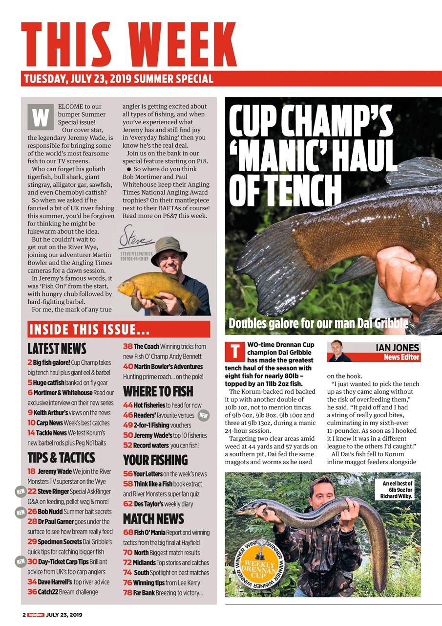 Angling Times Preview Pages