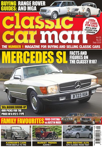 Classic Car Mart issue September 2019