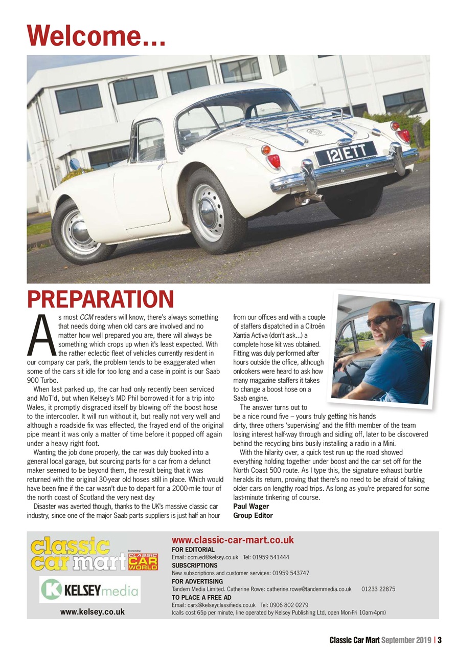 Classic Car Mart Preview Pages